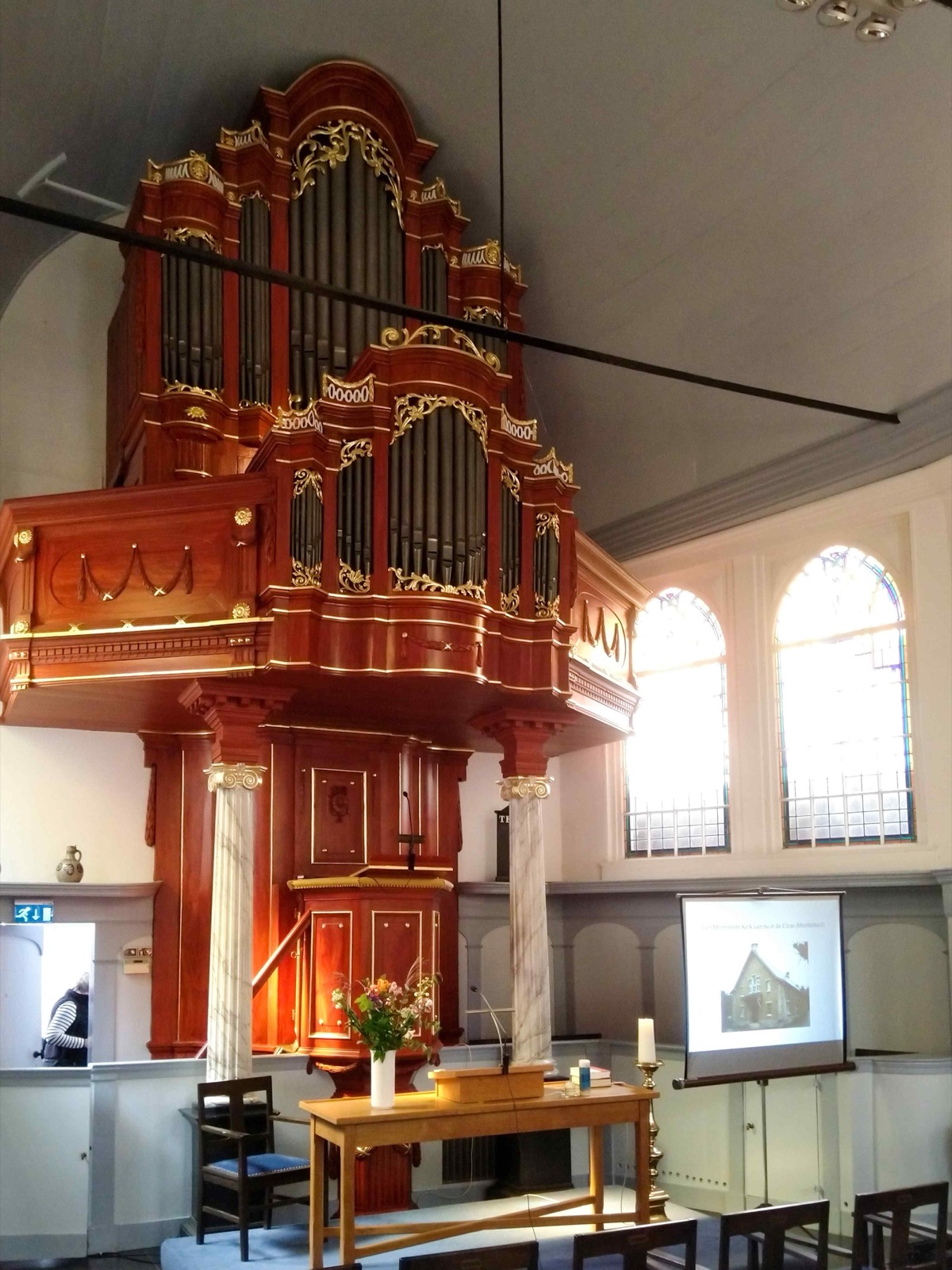Pulpit at Doopsgezinde Kerk, Almelo
